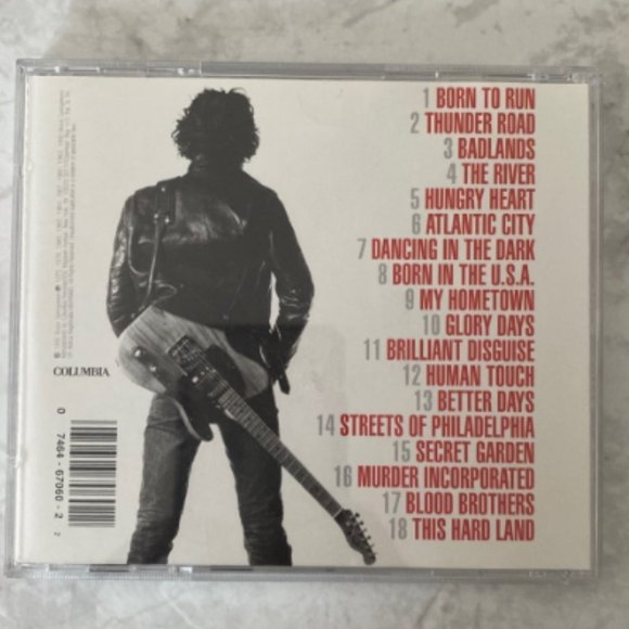 Greatest Hits by Bruce Springsteen (CD, 1995) - Picture 2 of 3